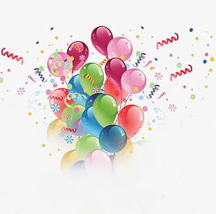 Birthday Balloon PNG, Clipart, Balloon, Balloons, Birthday, Clipart ...