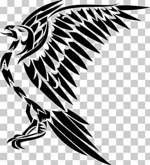 Tattoo Of Pro Wings Vector The Bird Clipart  Tribal Flying Eagle Tattoo  Transparent PNG  2456x1142  Free Download on NicePNG