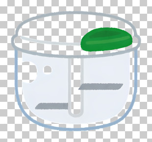 Kitchen Elements - Kitchen Container With Green Lid For Storage PNG