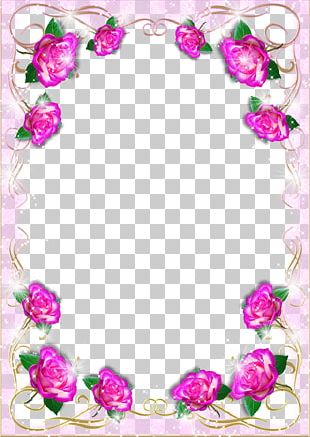 Pink Flower Border Frame PNG, Clipart, Blue, Border, Border Frame, Cut ...