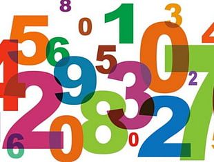 numbers clipart free
