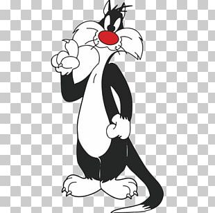 Sylvester Jr. Tweety Hippety Hopper Cat PNG, Clipart, Animals ...
