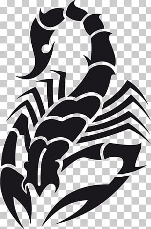 Scorpion Tattoo PNG, Clipart, Artwork, Astrological Sign, Black And ...