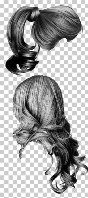 Hair png  Hair illustration, Hair png, Hair sketch