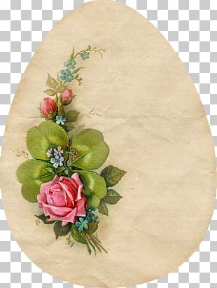 Easter Egg Easter Monday Floral Design PNG