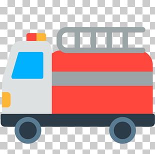 Motor Vehicle Fire Engine Emoji Firefighter Fire Department PNG ...