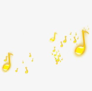 Gold Notes Png, Clipart, Clef, Gold Clipart, Notes Clipart, Singing 