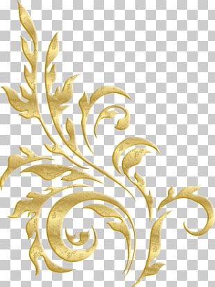 Gold Plant Pattern PNG, Clipart, Border, Border Line, Euporean ...