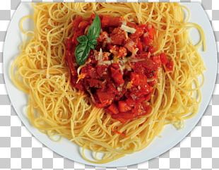Pasta Italian Cuisine Bolognese Sauce Pizza Spaghetti PNG, Clipart, Al ...