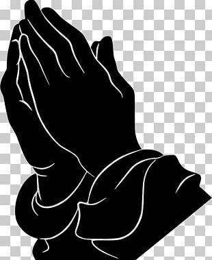 Praying Hands Kneeling Silhouette PNG, Clipart, Animals, Black And ...