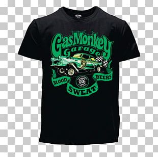 Gas Monkey Garage Officially Licensed Since 2004 T-Shirt Camiseta T Shirt GMG 100% Oficial 