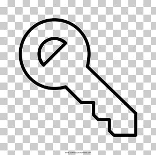 Drawing Coloring Book Black And White Key PNG