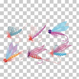 Fly Fishing Pattern PNG