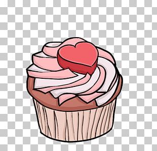 Cupcake Muffin Technical Drawing Pencil PNG
