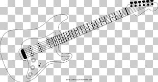 Acoustic-electric Guitar Bass Guitar Drawing PNG
