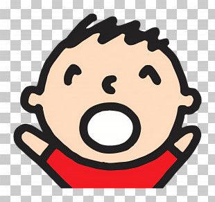 Minna No Tabo - Shouting Child Cartoon PNG