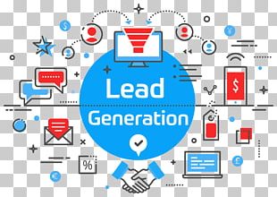 Lead Generation Advertising Google AdWords Flat Design Web Banner PNG