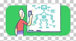 Evernote Mobile App Learning Idea Illustration PNG