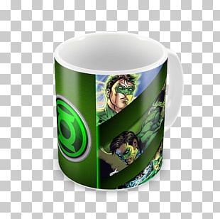 Mug Ceramic Cup Green Lantern Wonder Woman PNG