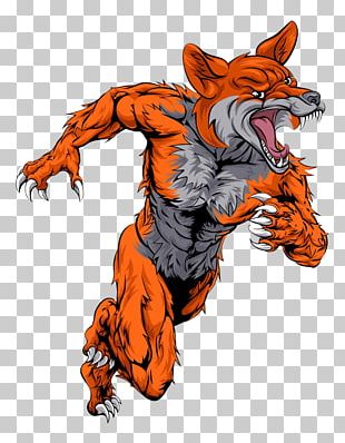 Mascot Fox Graphic Design Illustration PNG