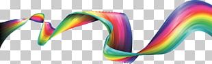 Rainbow Photography Ribbon PNG