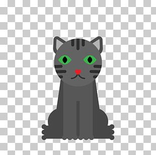 Korat Kitten Whiskers Black Cat Hello Kitty PNG