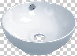Ceramic Bowl Sink Tap PNG