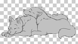 Dog Drawing Black Wolf Sketch PNG, Clipart, Animal, Carnivoran, Decal ...