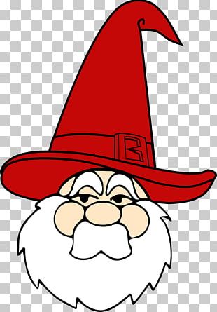 Santa Claus Line Art Drawing PNG