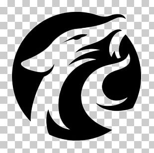 Gray Wolf Logo Black Wolf PNG, Clipart, Artwork, Beak, Black, Black And ...