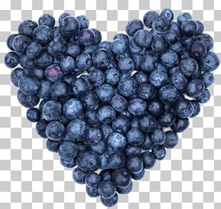 Smoothie Blueberry Heart Fruit Antioxidant PNG