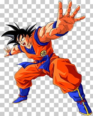 Son Goku illustration, Dragon Ball Z: The Legacy of Goku II Gohan Vegeta  Majin Buu, Goku, superhero, hand, boy png