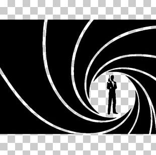 James Bond Film Series Logo Silhouette PNG, Clipart, Black And White ...