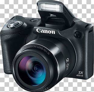 Canon Digital IXUS Point-and-shoot Camera Zoom Lens PNG