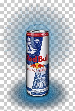 red bull can transparent