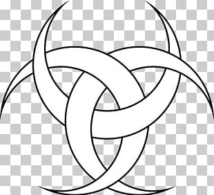 Triple Goddess Symbol Lunar Phase Crescent Moon PNG