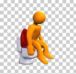 sitting on a toilet clipart free