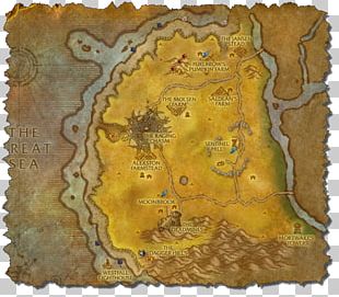 World Of Warcraft Buried Treasure Map Azeroth PNG