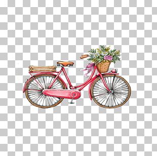 Bicycle Vintage Clothing Watercolor Painting PNG, Clipart, Bicycle ...