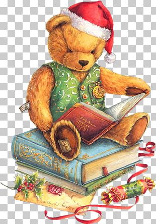 Santa Claus A Visit From St. Nicholas Christmas Book PNG