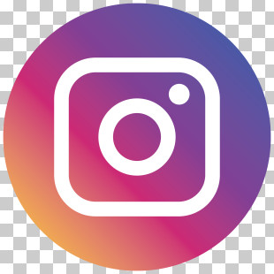 Social Media Icon - Instagram Logo With Gradient Background PNG