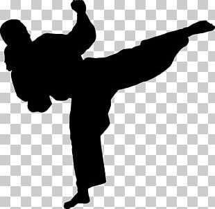 Martial Arts Karate Silhouette Wall Decal Combat PNG