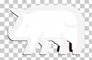 attendance clipart black and white pig