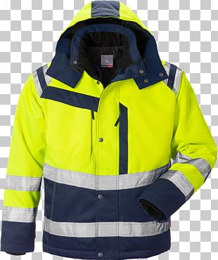 High-visibility Clothing T-shirt Jacket Workwear Fristad PNG