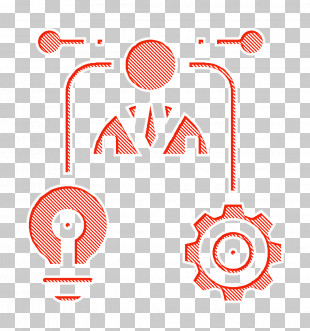 Organization Skills Icon Talent Management Icon Business Motivation Icon PNG