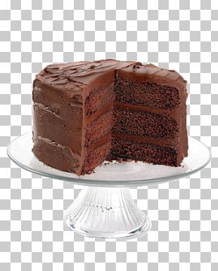 Flourless Chocolate Cake Chocolate Brownie Sachertorte PNG