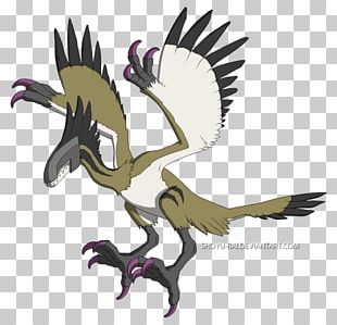 Terriermon Lopmon Beak Art Archaeopteryx PNG