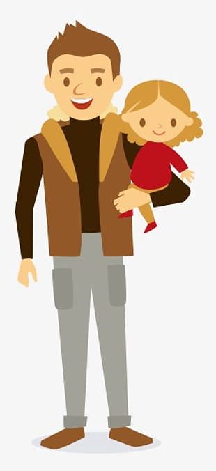 Father And Daughter PNG, Clipart, Cartoon, Cartoon Characters, Character,  Characters, Child Free PNG Download