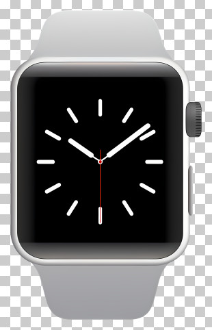 Apple Watch - Smartwatch With Classic Clock Face PNG