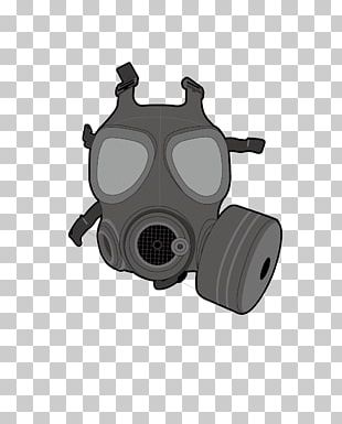 Gas Mask Stencil Face Png Clipart Art Black And White Bumper